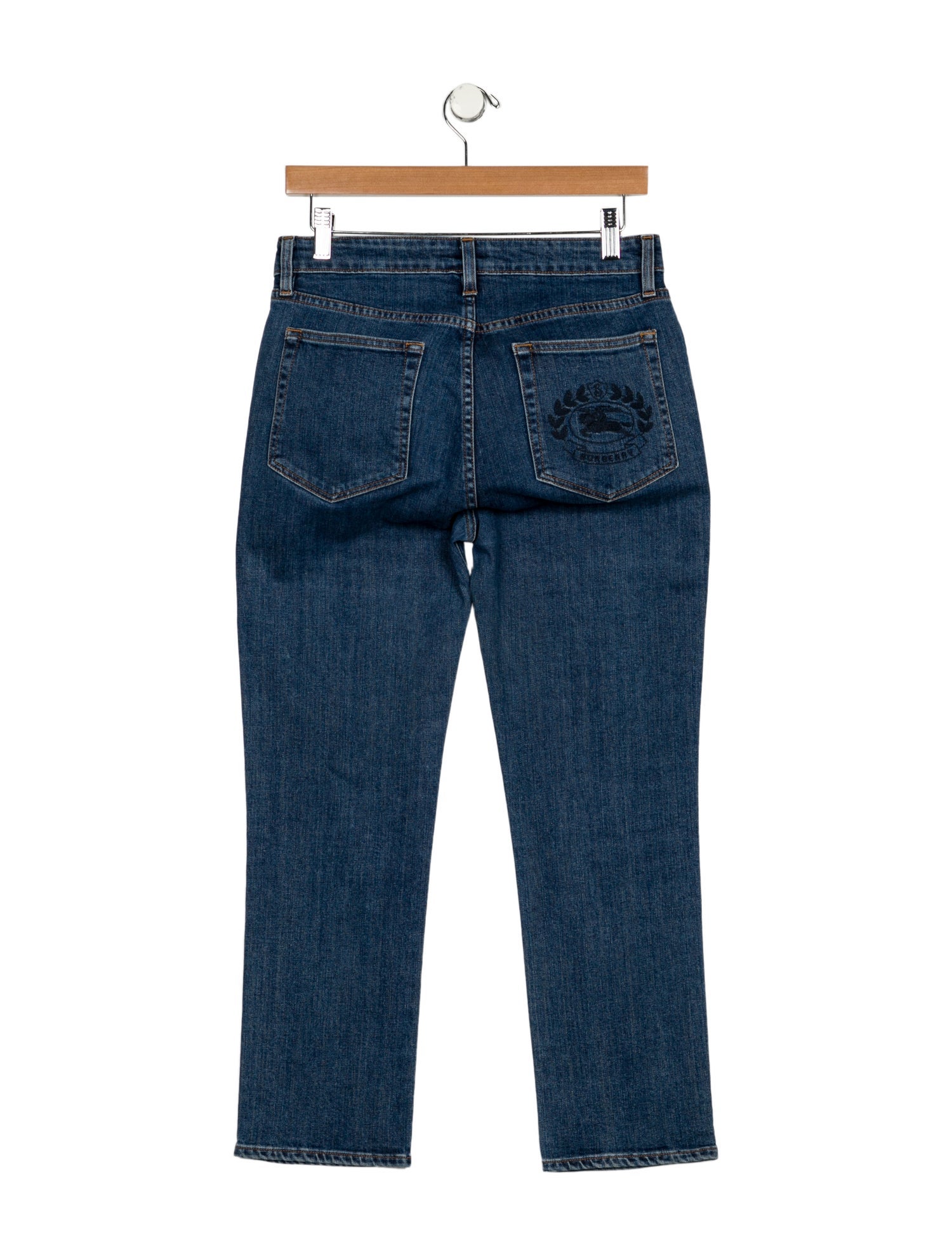 Burberry Low-Rise Skinny Leg Jeans