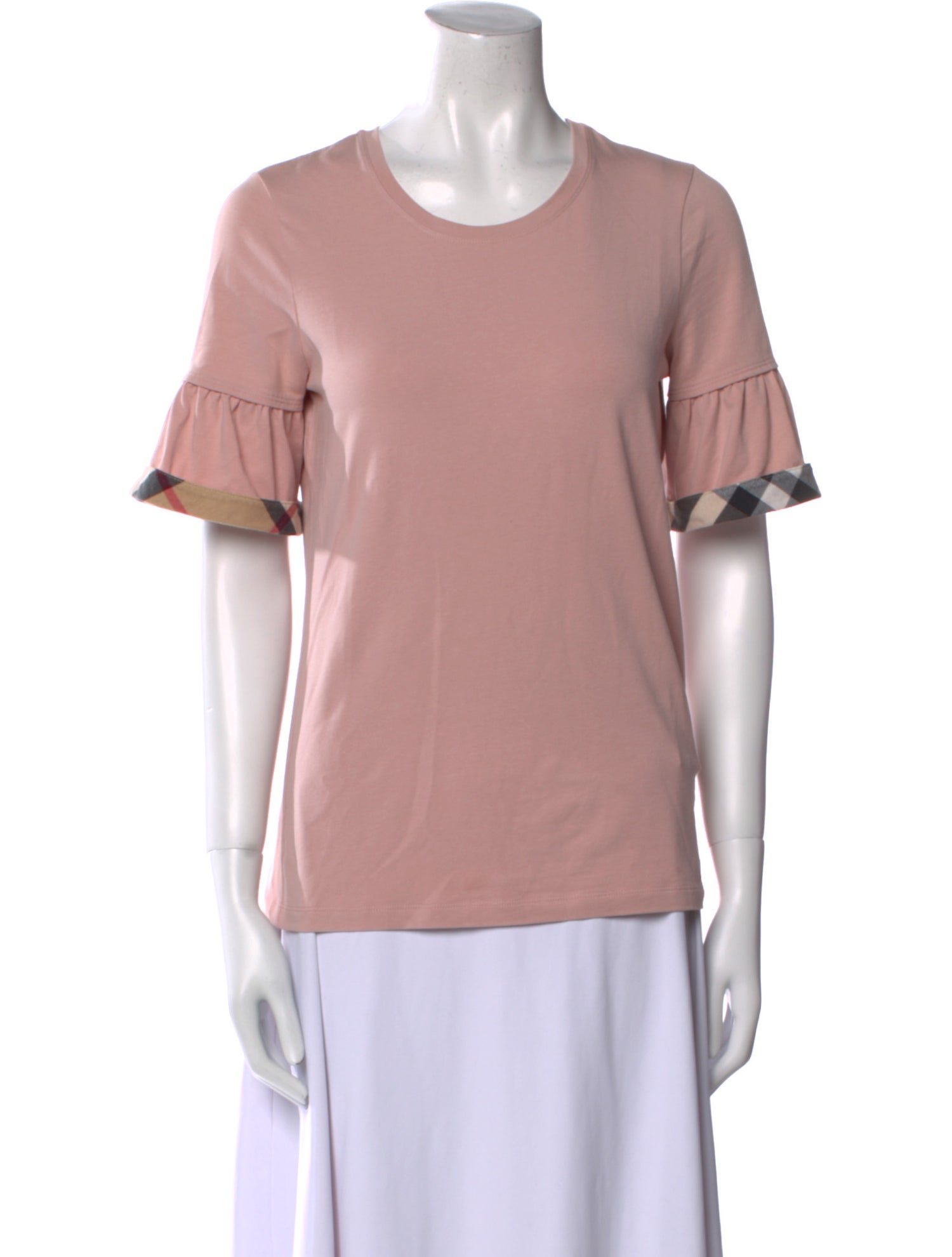 Burberry Crew Neck Short Sleeve T-Shirt