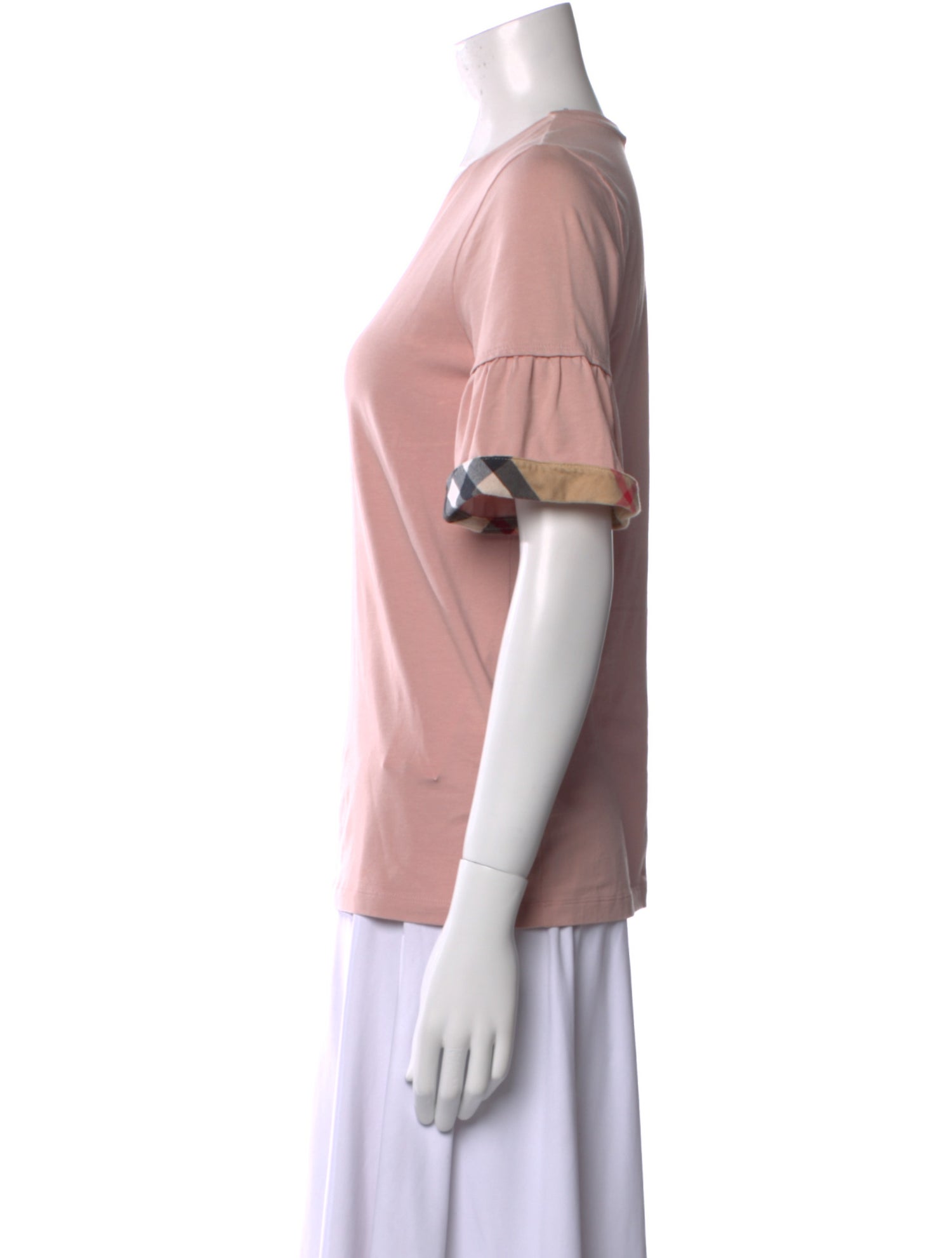 Burberry Crew Neck Short Sleeve T-Shirt