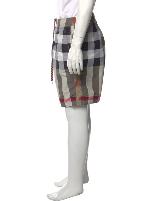 Burberry Exploded Check Pattern Swim Trunks