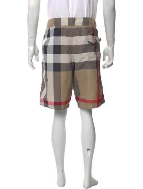 Burberry Exploded Check Pattern Swim Trunks