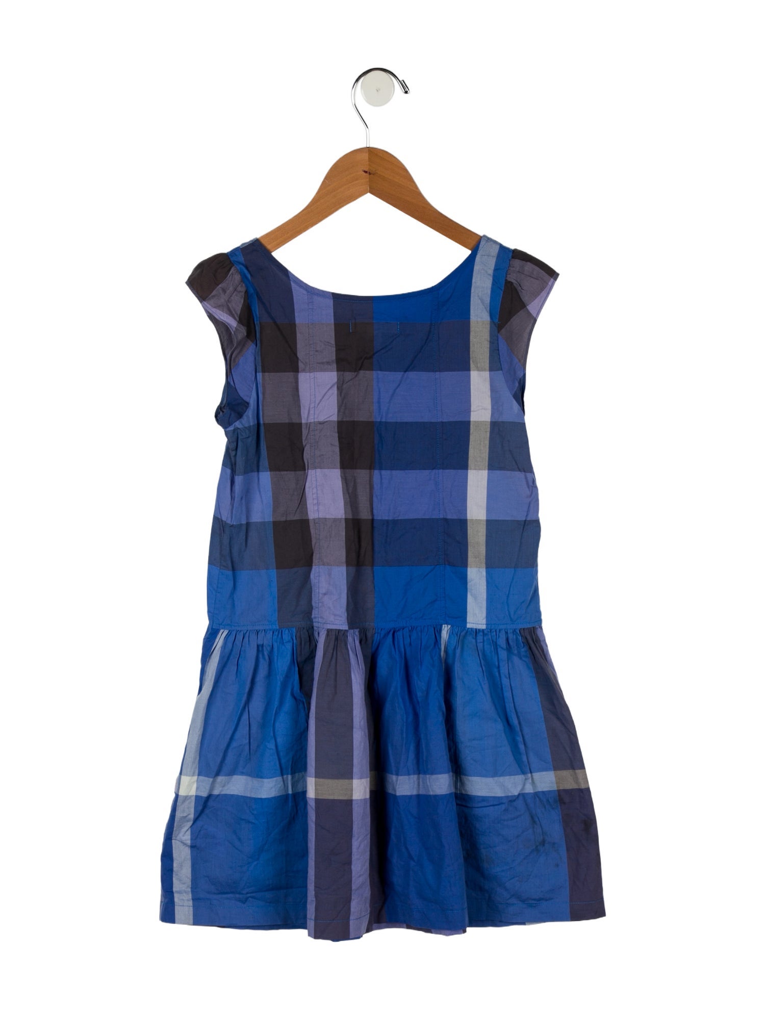 Burberry Girls' Checkprint Sleeveless Dress
