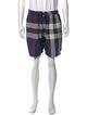 Burberry Exploded Check Pattern Swim Trunks