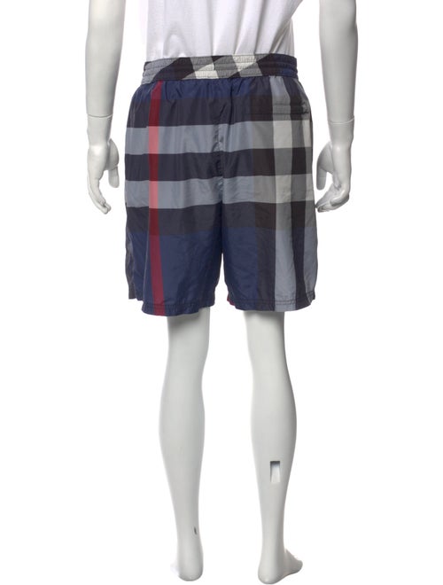 Burberry Exploded Check Pattern Swim Trunks
