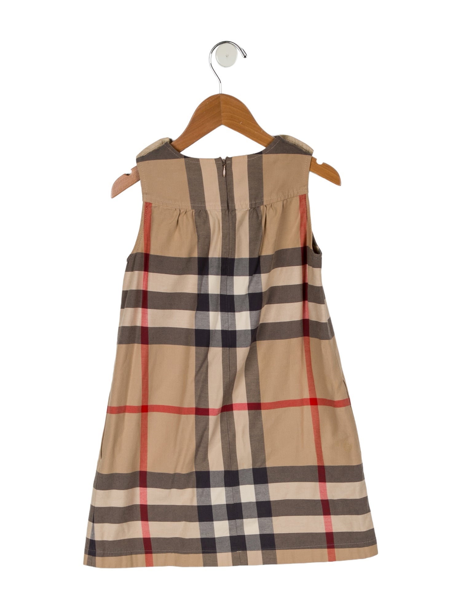 Burberry Girls' Check Print Sleeveless Dress
