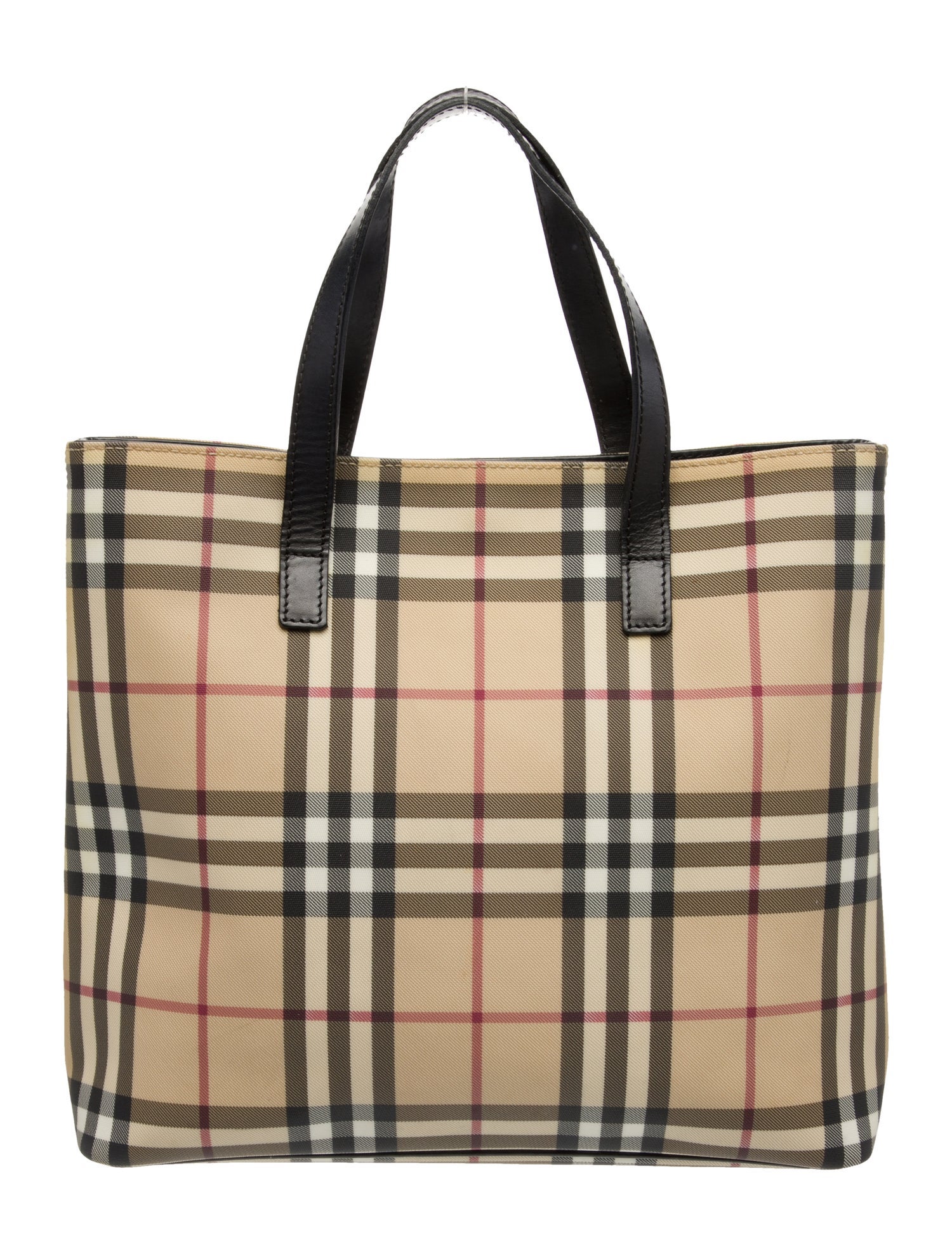 Burberry London Nova Check Top Handle Bag