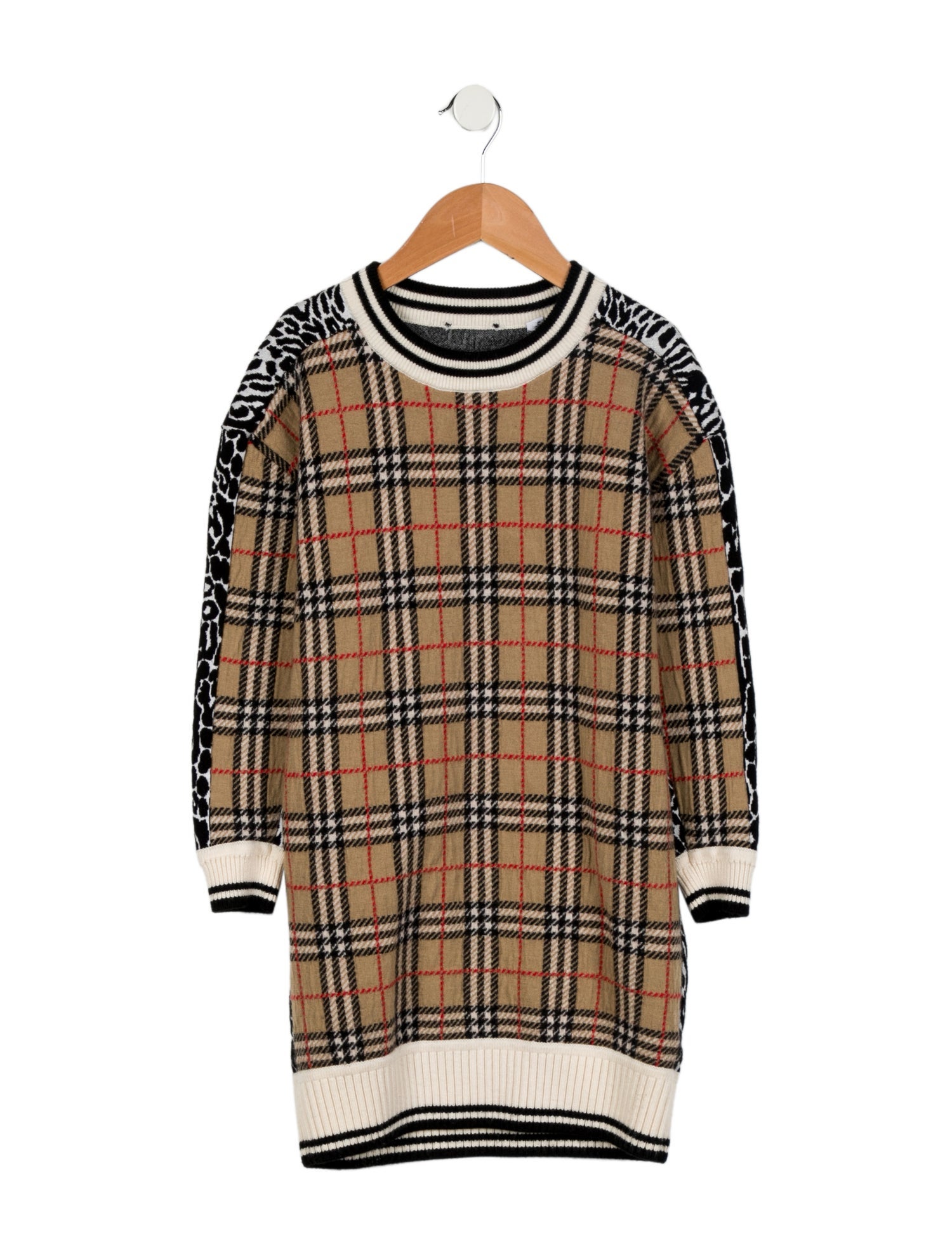 Burberry Toddler Girls' Printed Long Sleeve Dress