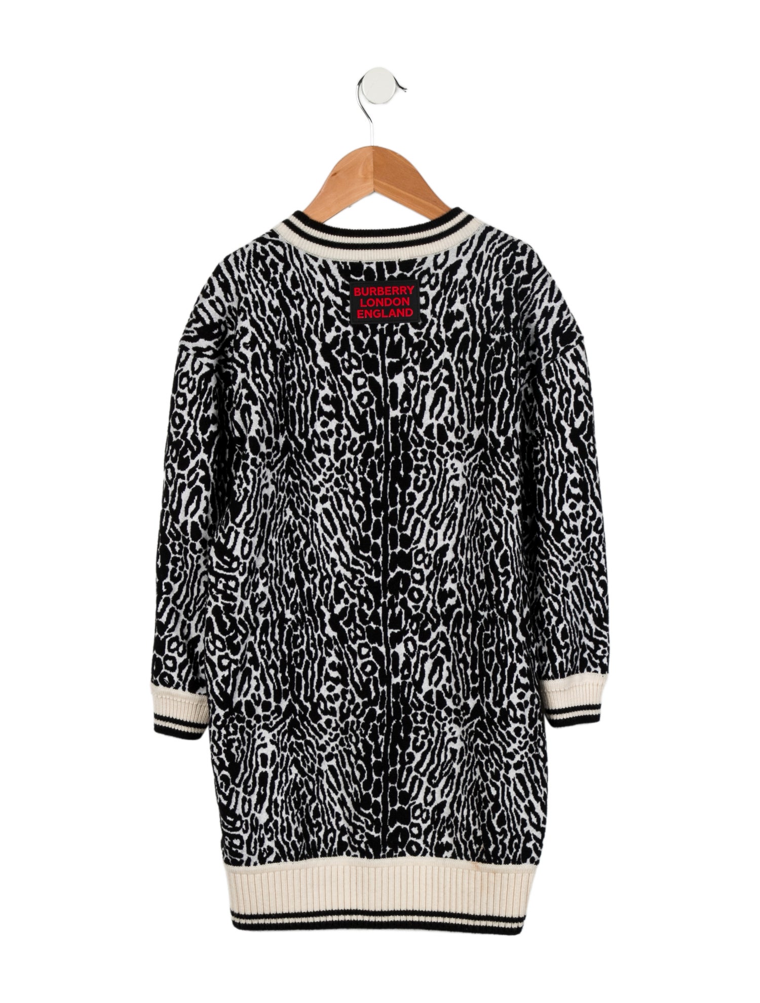 Burberry Toddler Girls' Printed Long Sleeve Dress