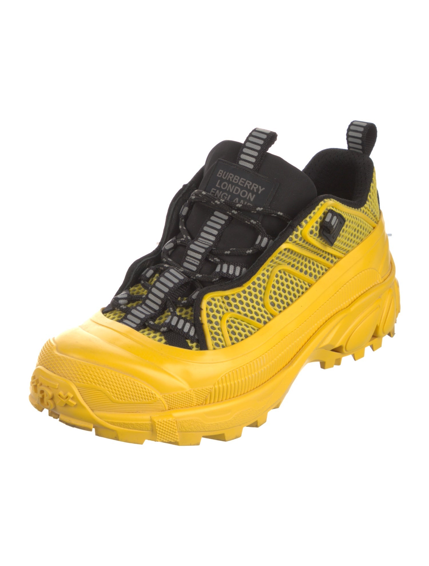 Burberry Rubber Colorblock Pattern Sneakers