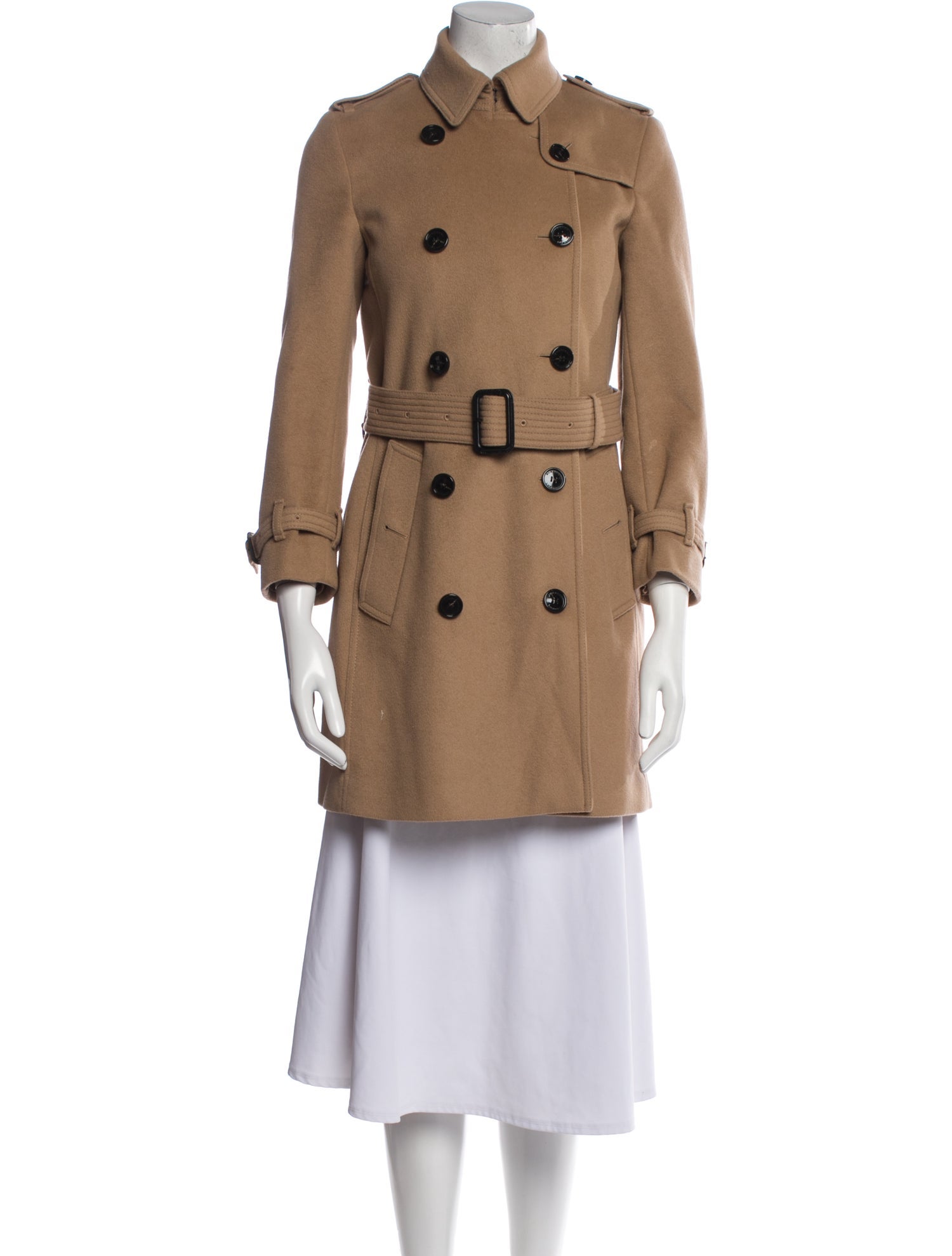 Burberry Virgin Wool Trench Coat