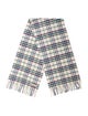 Burberry Cashmere Nova Check Pattern Scarf