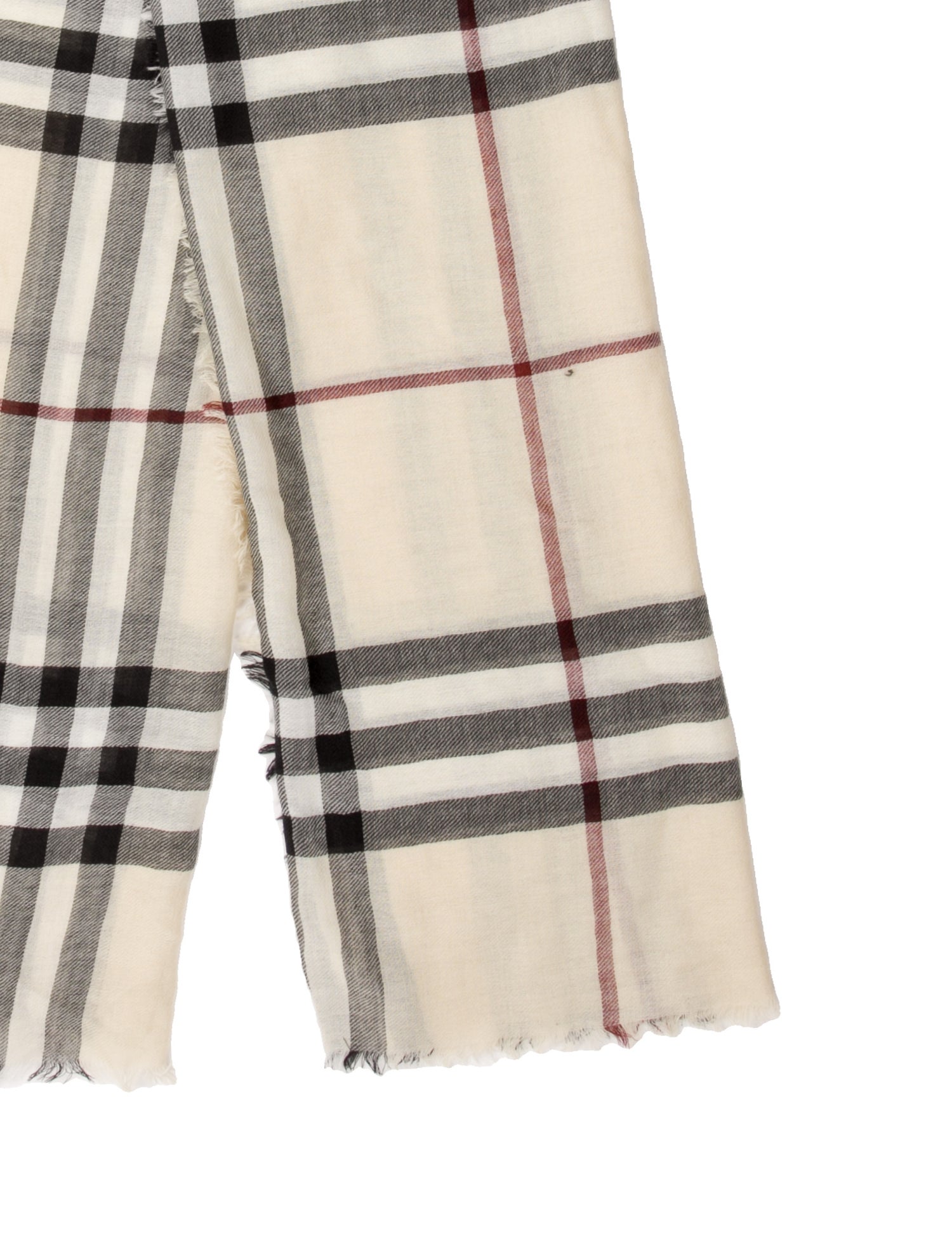 Burberry Wool House Check Pattern Scarf