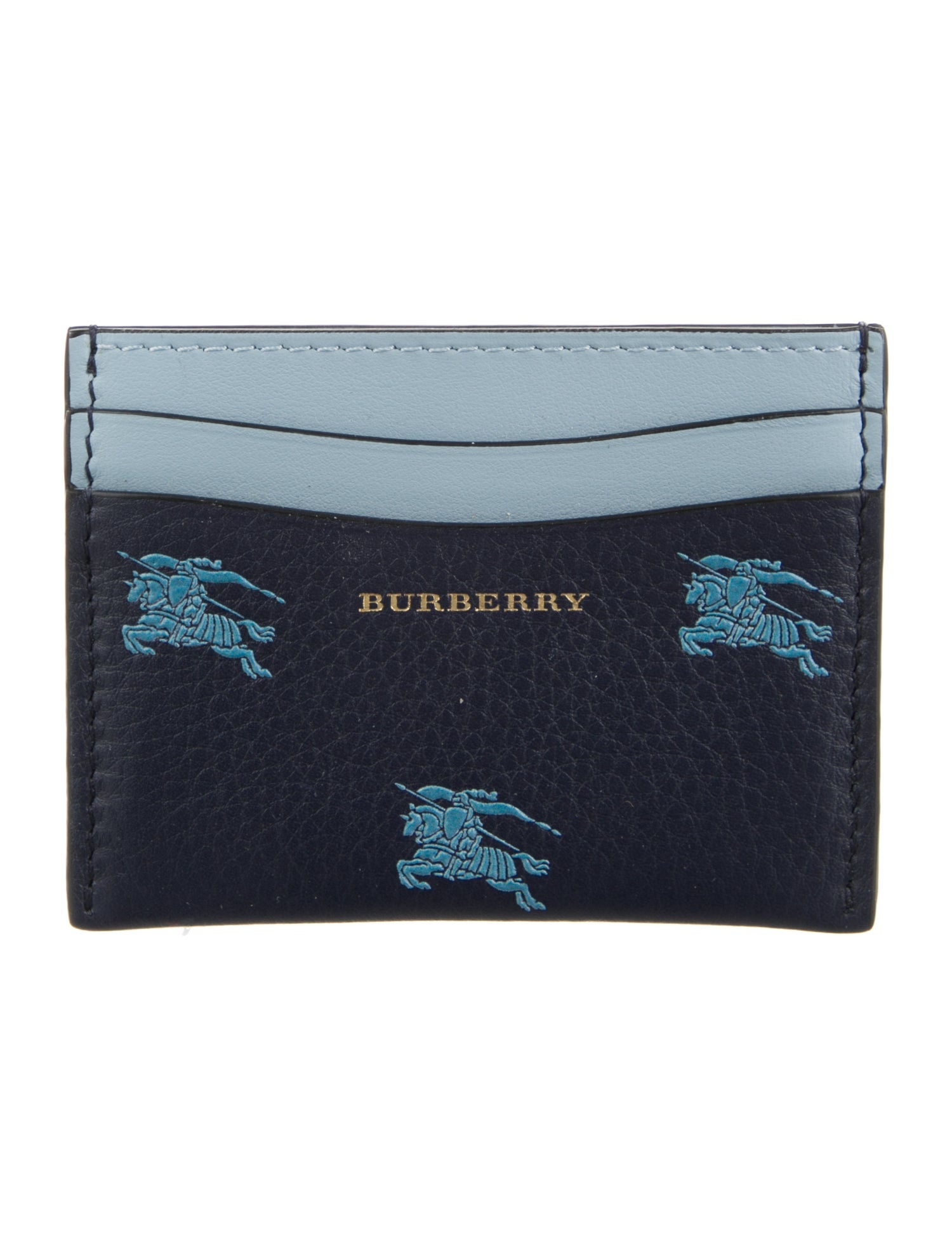 Burberry Leather Printed Card Holder
