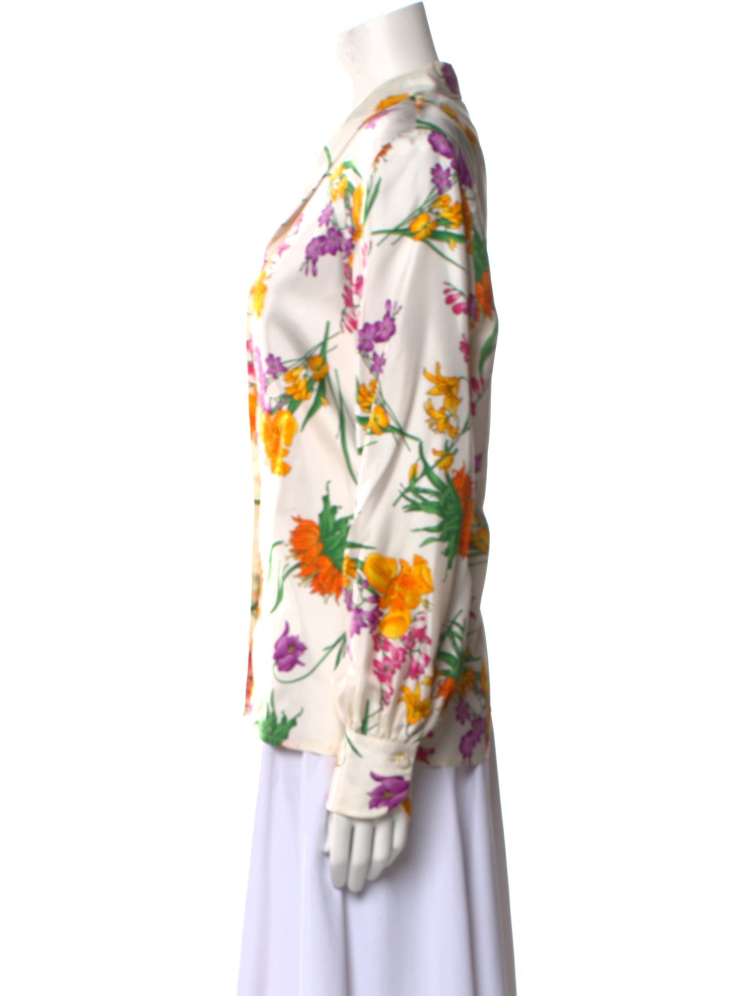 Burberry Vintage Late 1970's - Early 1980's Blouse