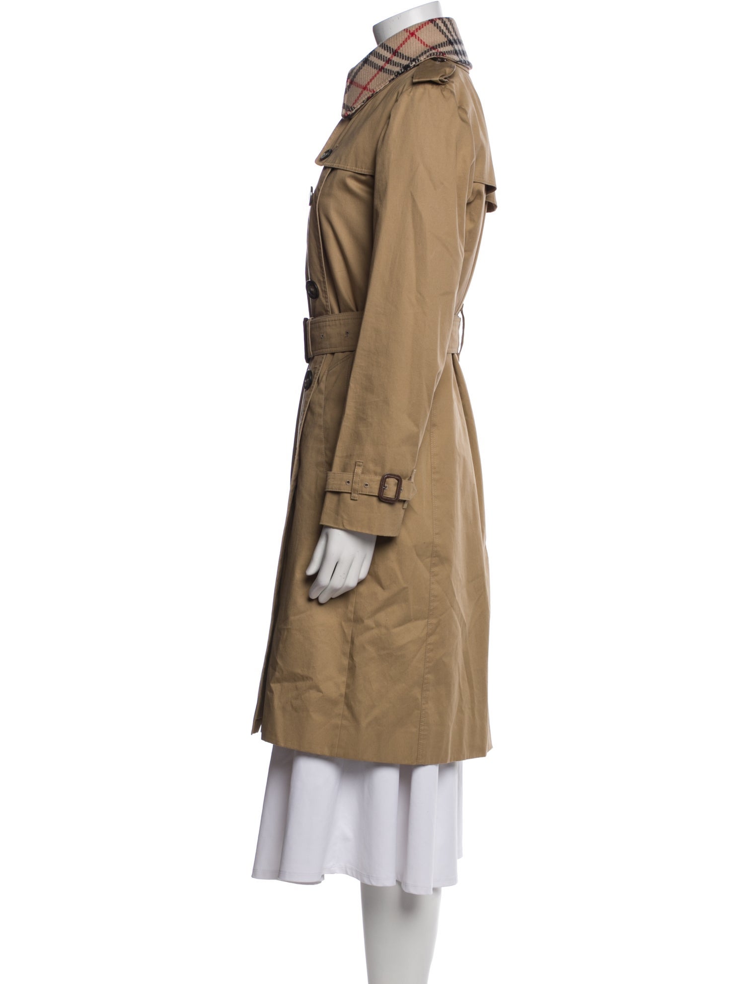 Burberry Wool Trench Coat