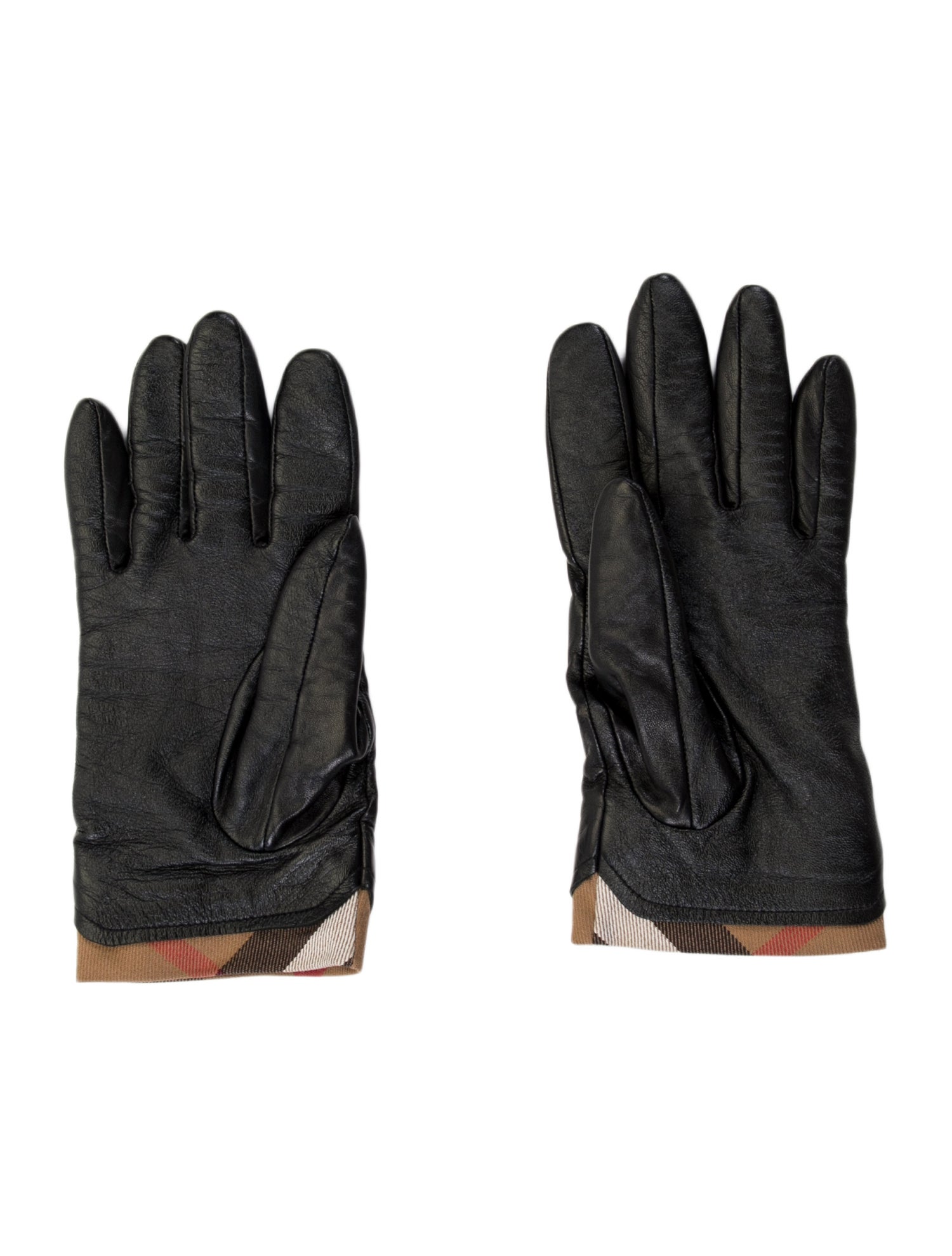 Burberry Leather Gloves