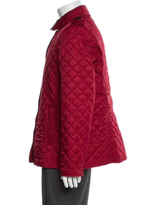 Burberry House Check Pattern Puffer Coat