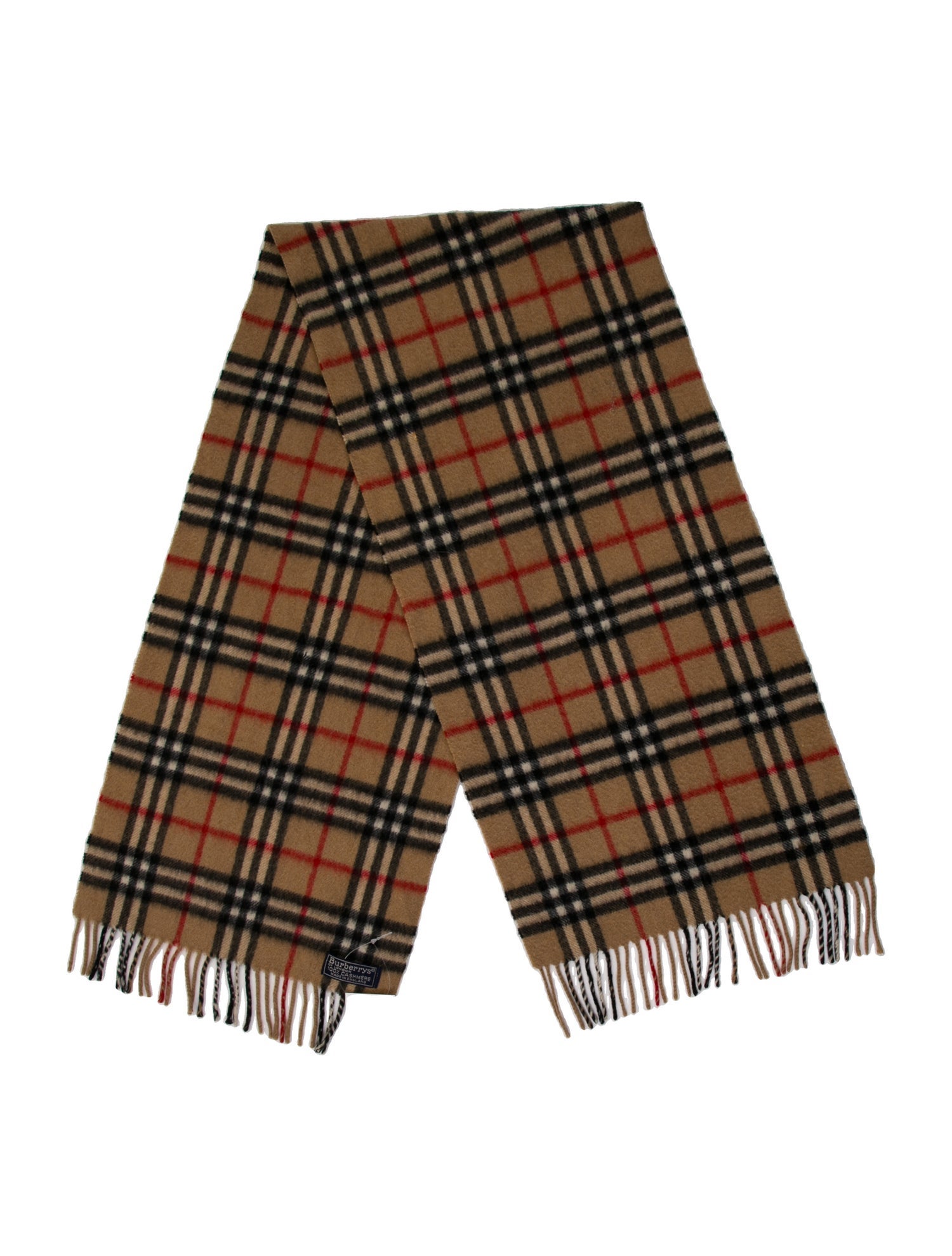 Burberry's Cashmere Vintage Scarf