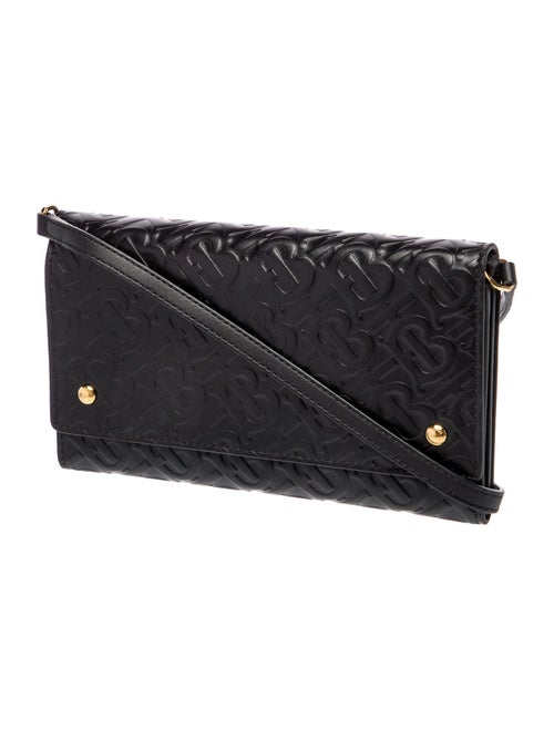 Burberry TB Monogram Hazelmere Wallet on Strap