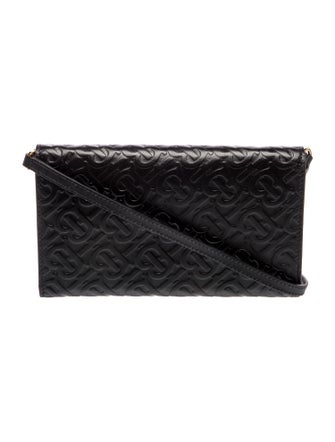 Burberry TB Monogram Hazelmere Wallet on Strap