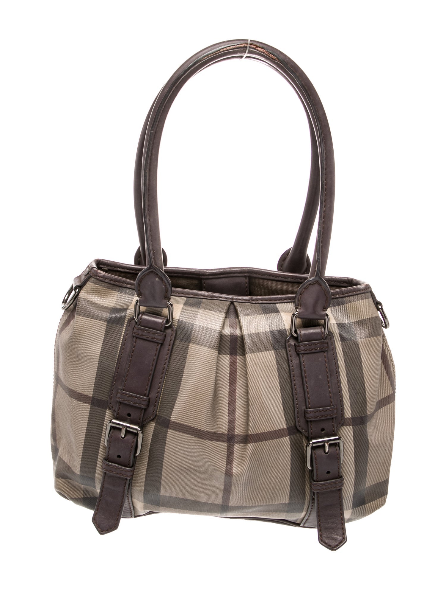 Burberry Smoked Check Shoulder Bag