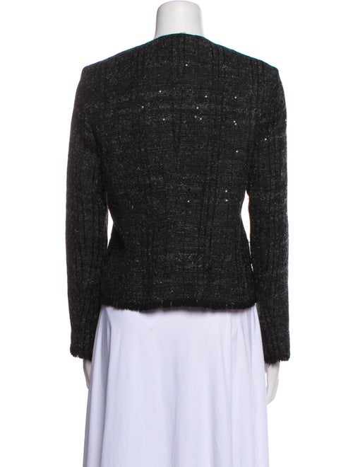 Burberry Wool Tweed Pattern Evening Jacket