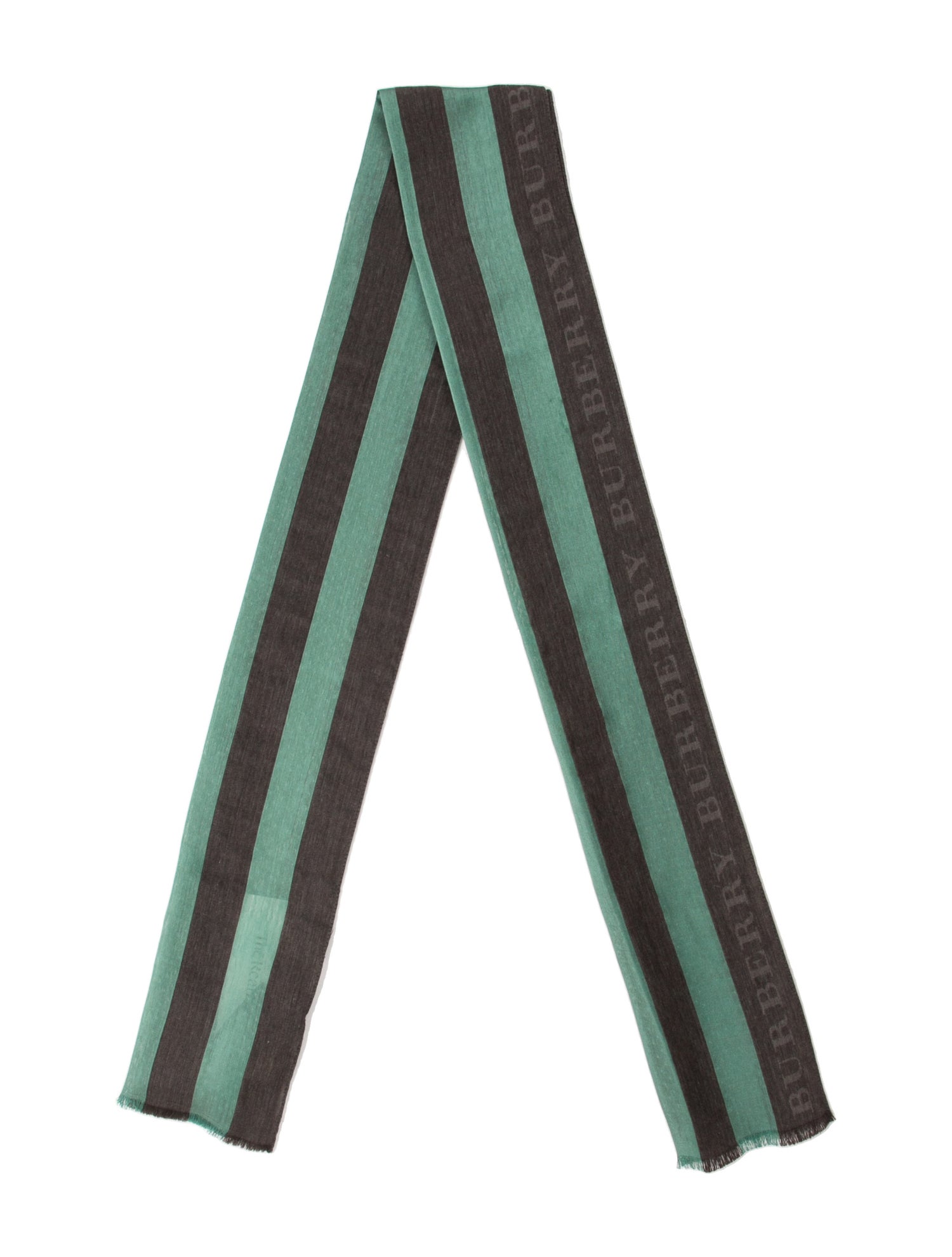 Burberry Prorsum Striped Scarf
