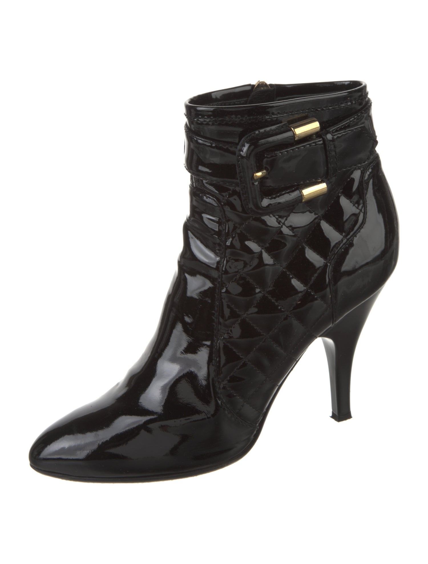 Burberry Patent Leather Boots