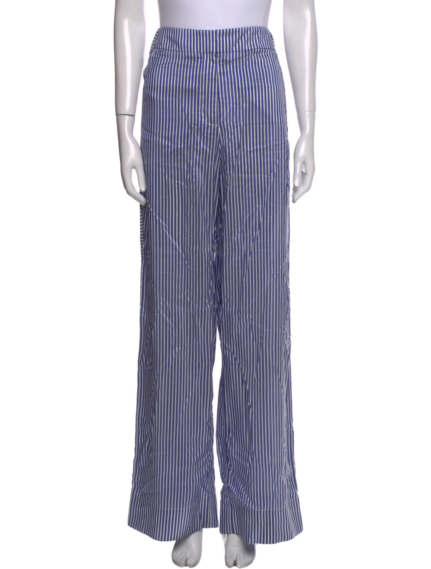 Burberry Silk Wide Leg Pants