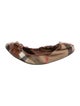 Burberry Nova Check Pattern Canvas Ballet Flats