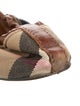 Burberry Nova Check Pattern Canvas Ballet Flats