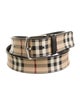 Burberry Nova Check Pattern Belt