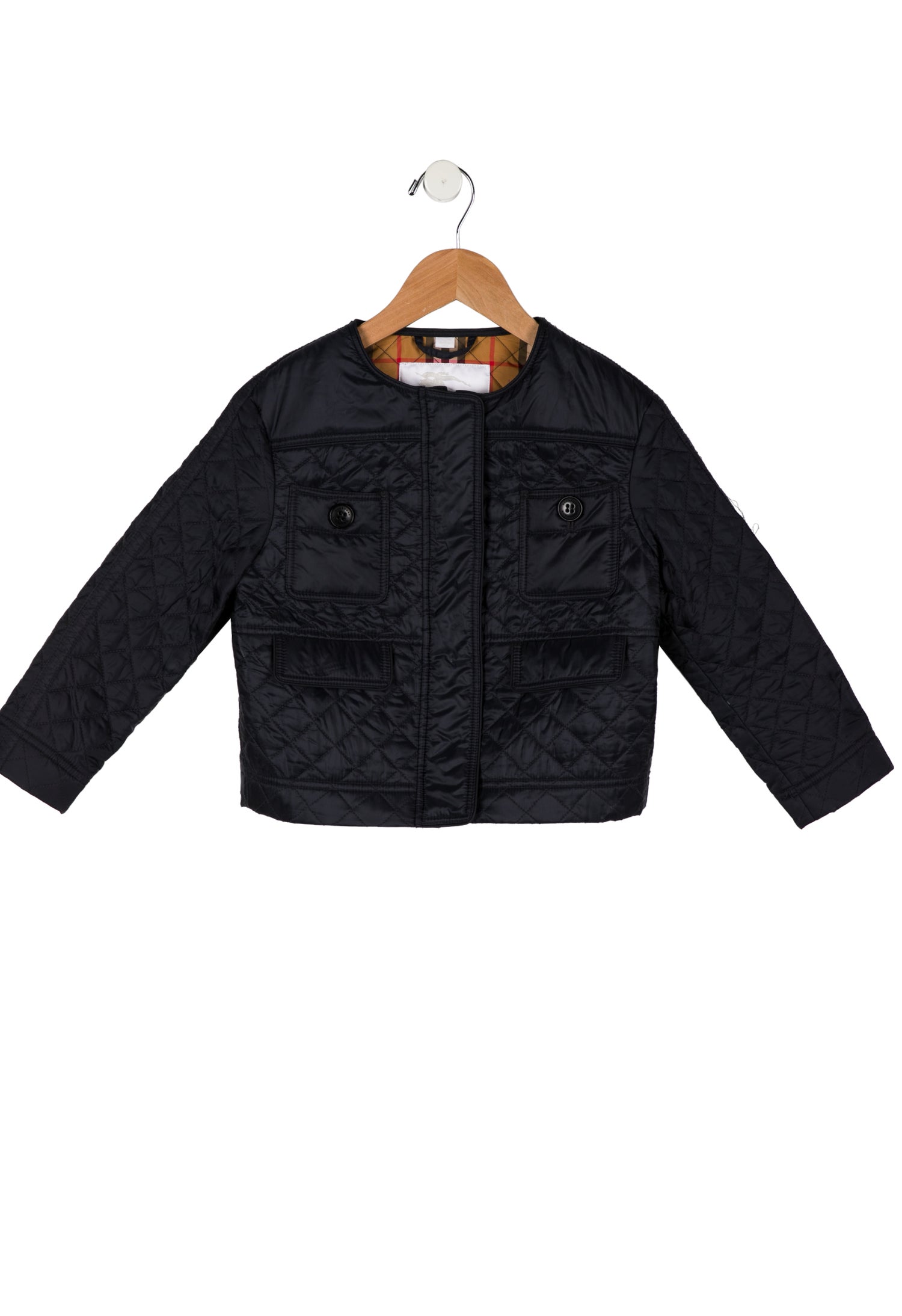 Burberry Toddlers' Solid Quilted Jacket