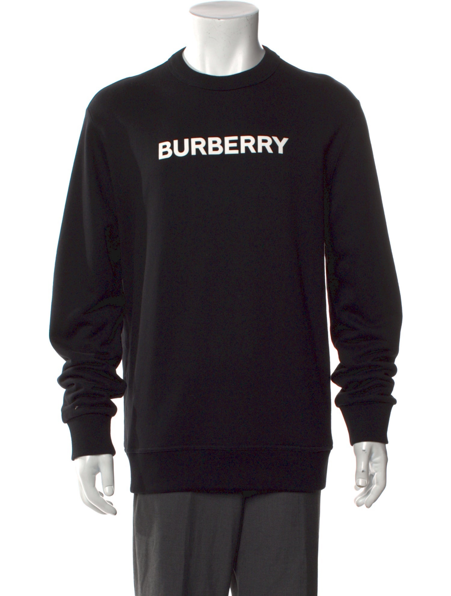 Burberry Graphic Print Crew Neck Sweatshirt