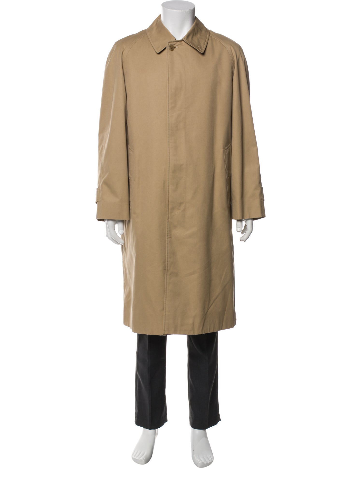 Burberry's Vintage House Check Pattern Trench Coat