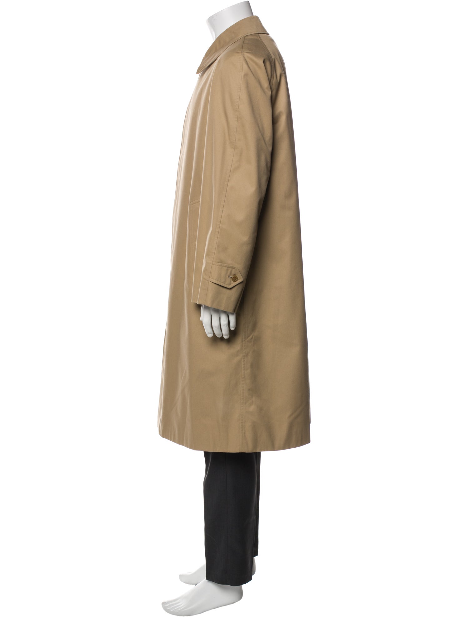 Burberry's Vintage House Check Pattern Trench Coat