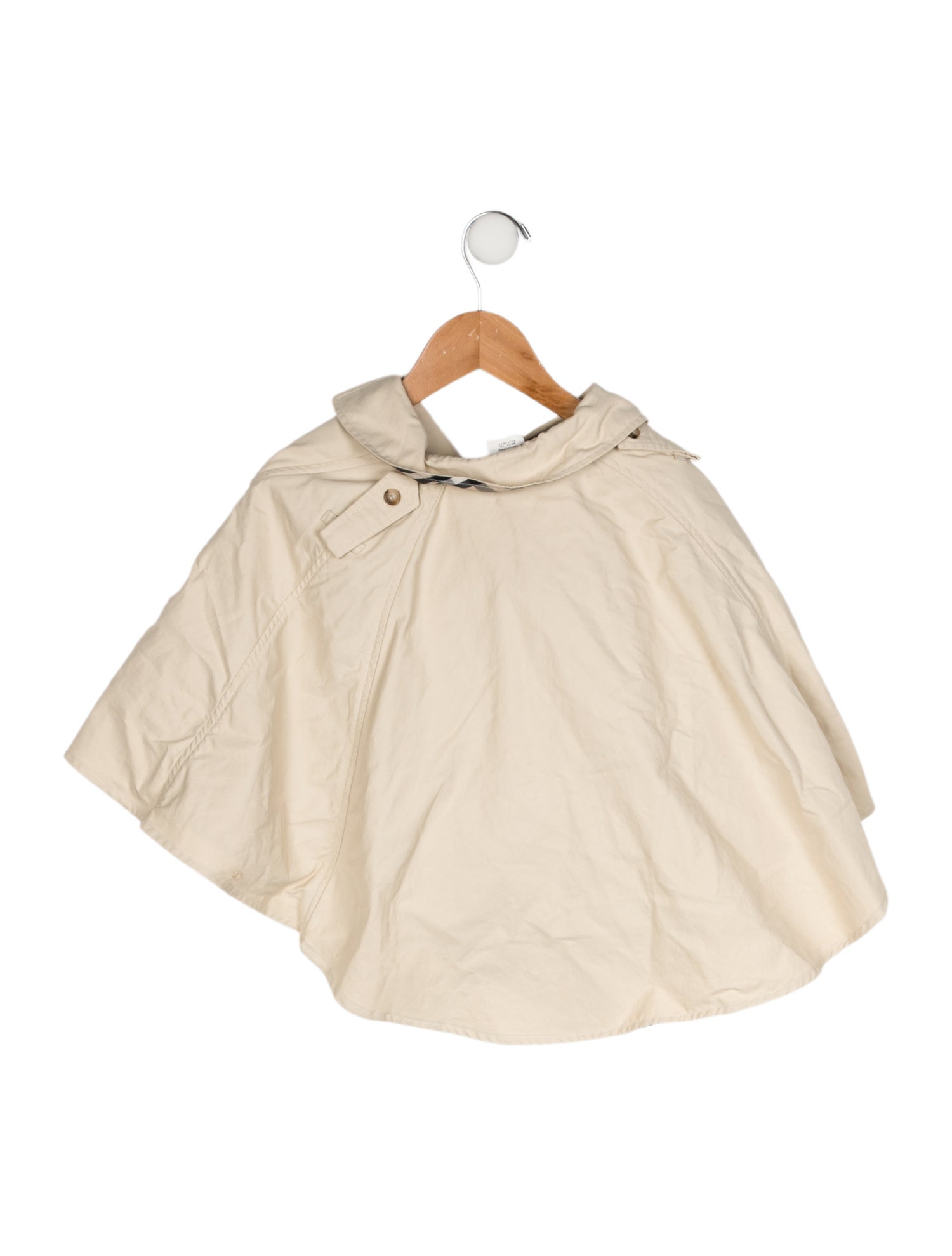 Burberry Kids' Nova Trim Poncho