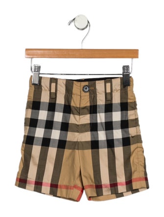 Burberry Patterned Cotton Shorts