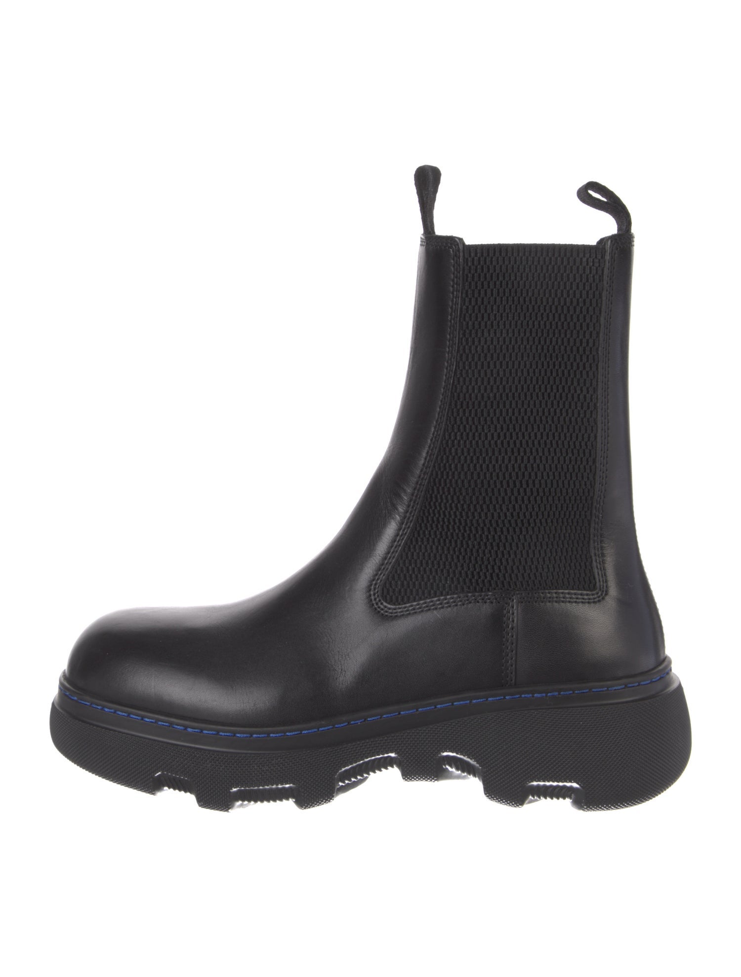 Burberry Leather Chelsea Boots