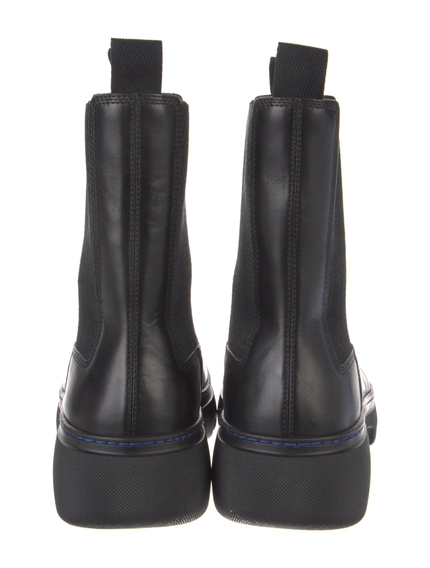 Burberry Leather Chelsea Boots