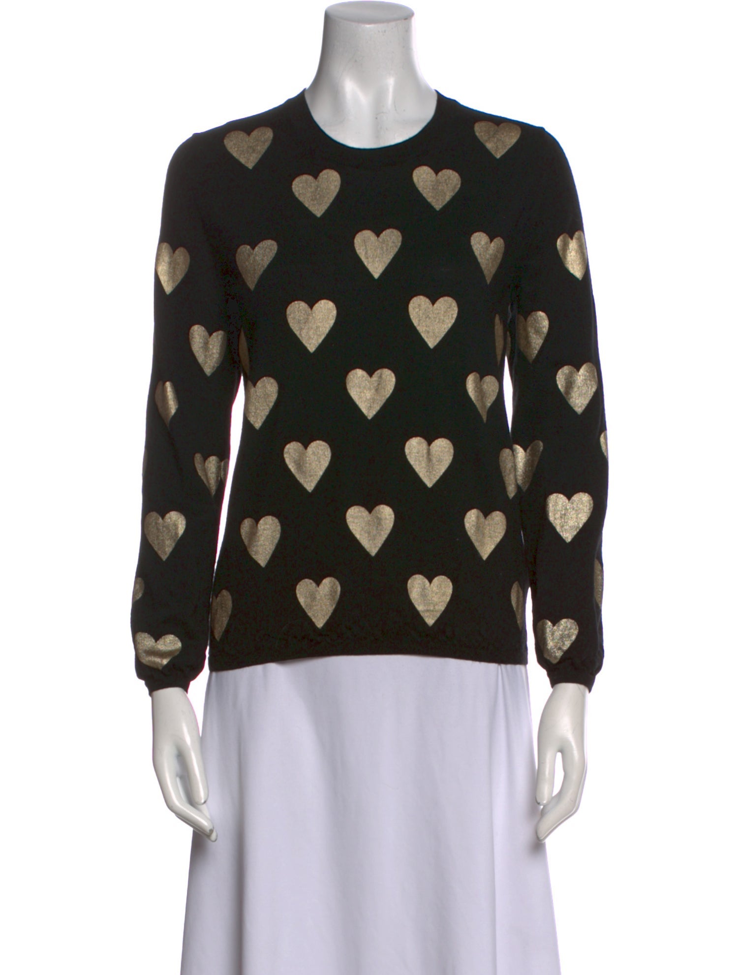 Burberry Merino Wool Printed Sweater