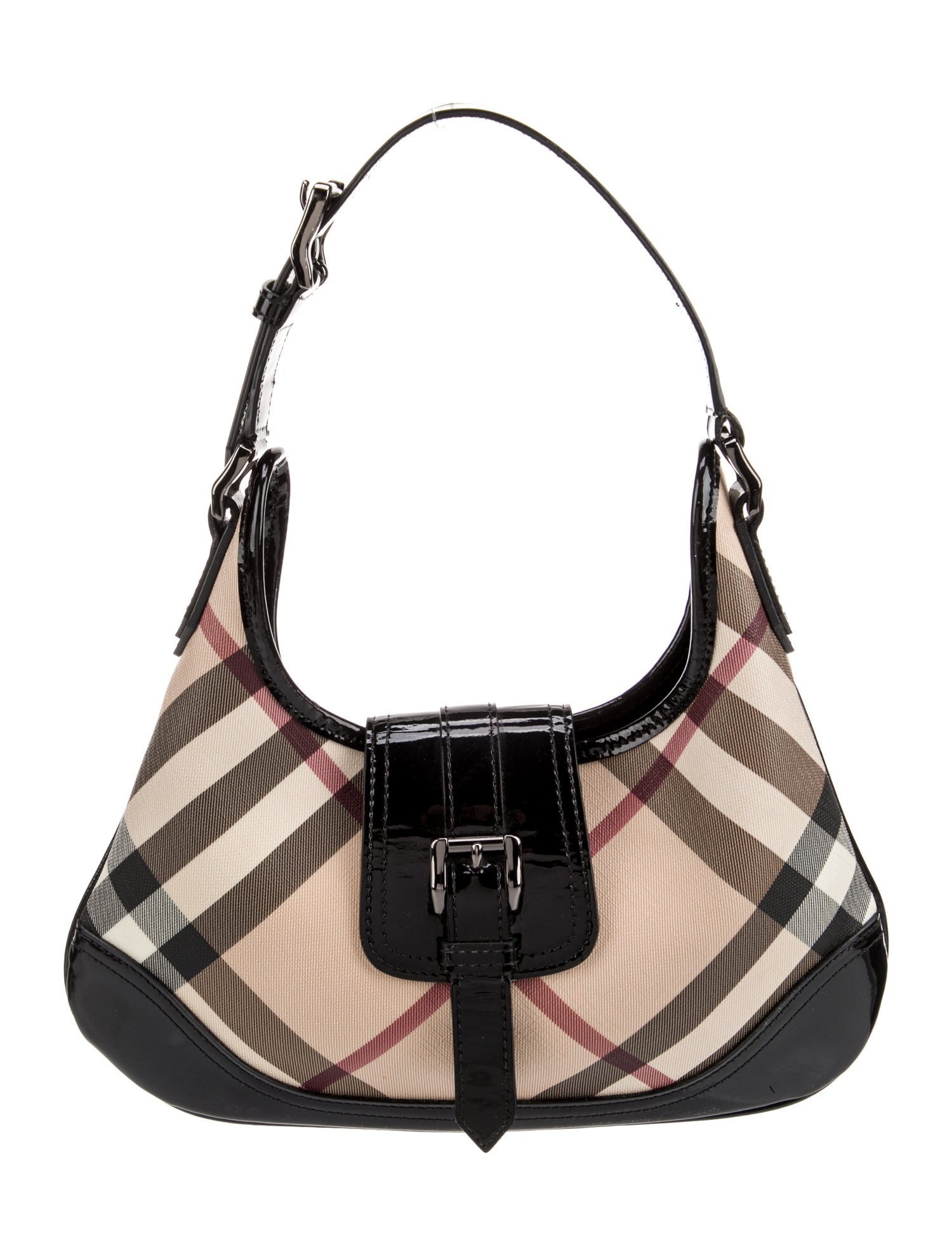 Burberry Super Nova Check Shoulder Bag