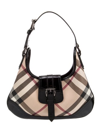 Burberry Super Nova Check Shoulder Bag