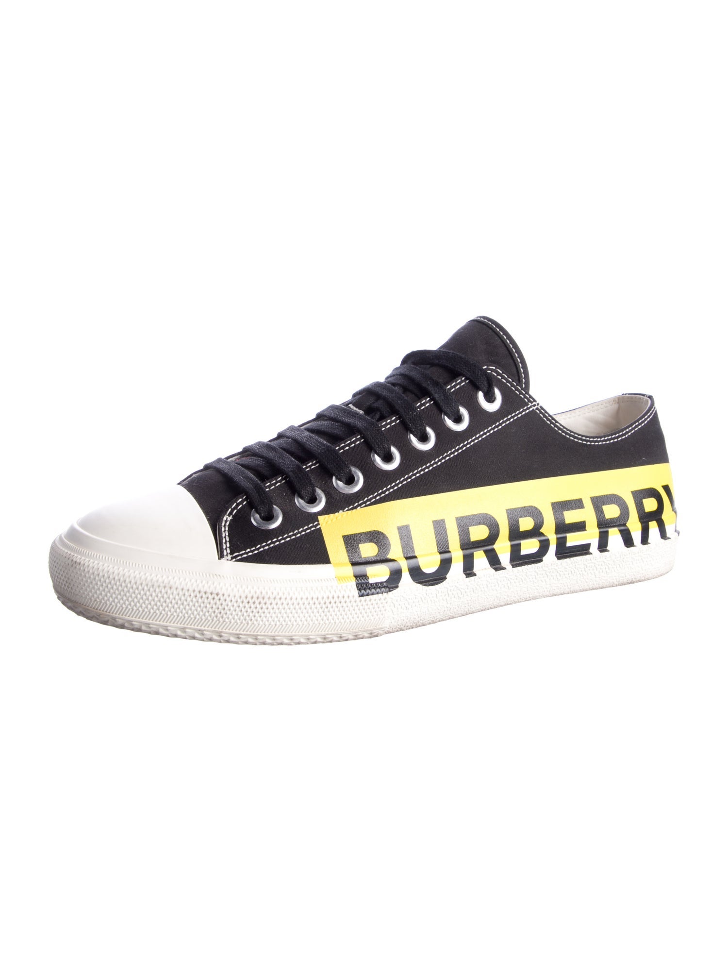Burberry Canvas Graphic Print Sneakers