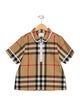Burberry Check Print Top