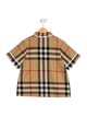 Burberry Check Print Top