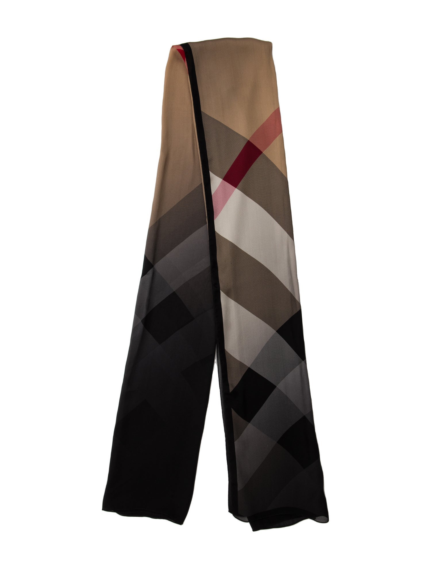 Burberry Wool House Check Pattern Scarf