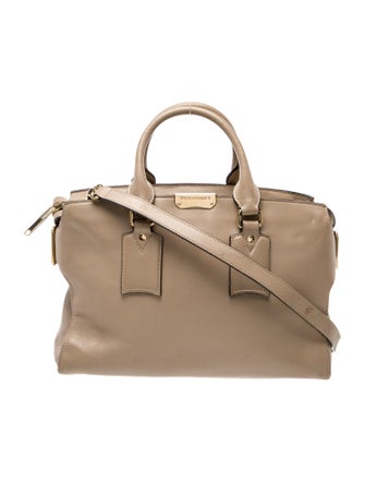 Burberry House Check Clifton Handle Bag