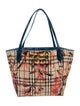 Burberry Haymarket Check Tote