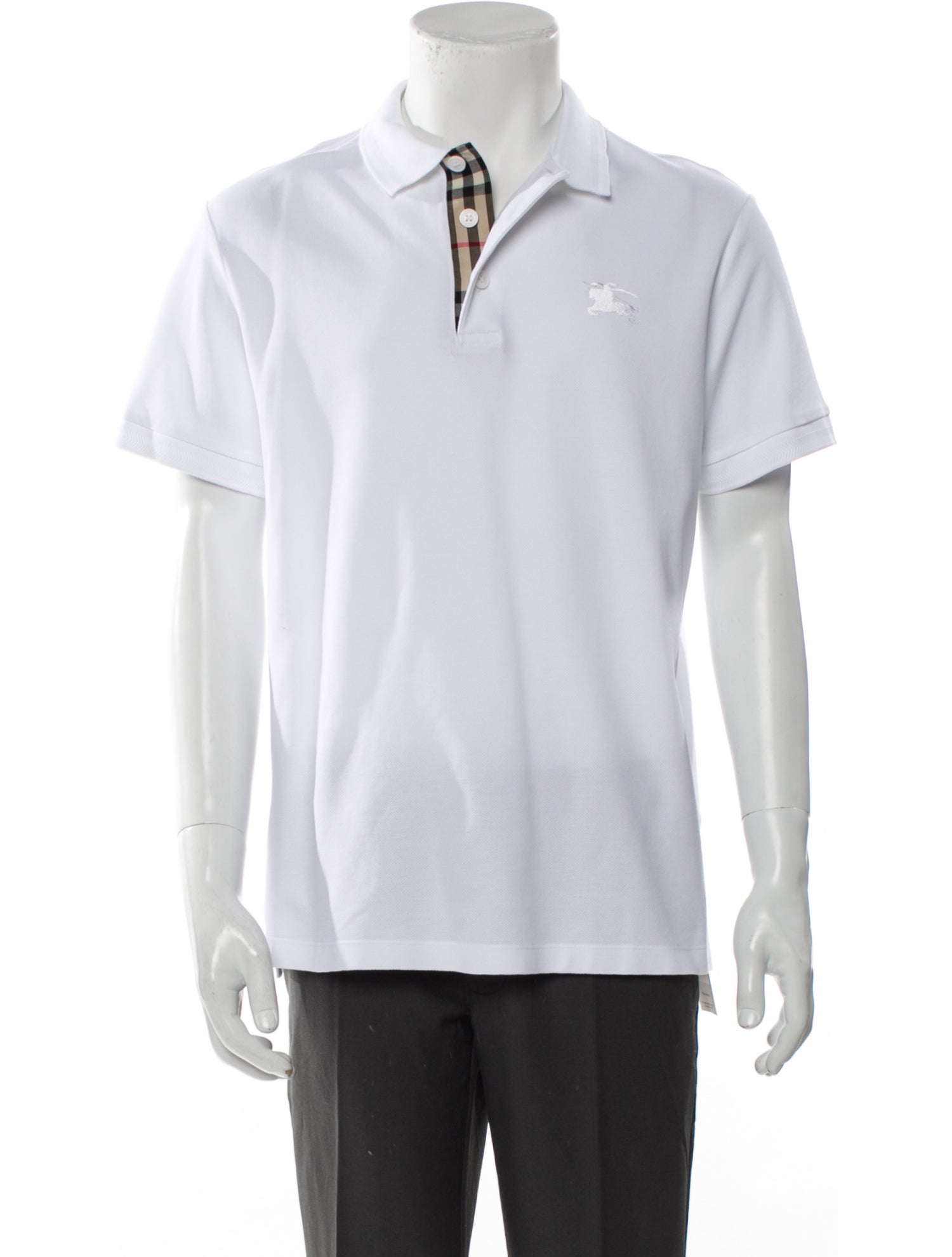 Burberry Collar Short Sleeve Polo Shirt